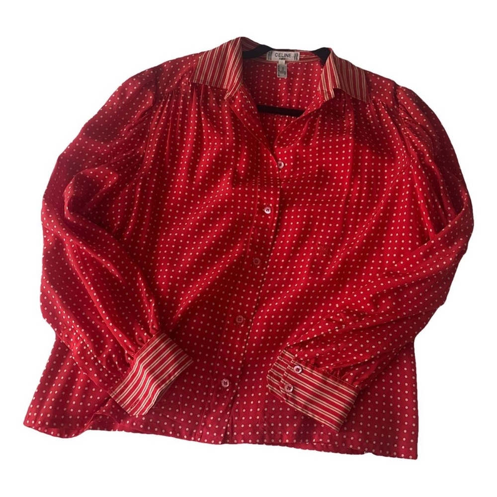 100% Silk Celine Blouse